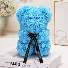 Load image into Gallery viewer, Rose Flower Bear
