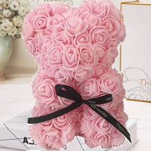 Load image into Gallery viewer, Rose Flower Bear
