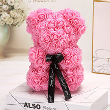 Load image into Gallery viewer, Rose Flower Bear
