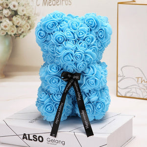 Rose Flower Bear