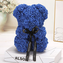 Load image into Gallery viewer, Rose Flower Bear
